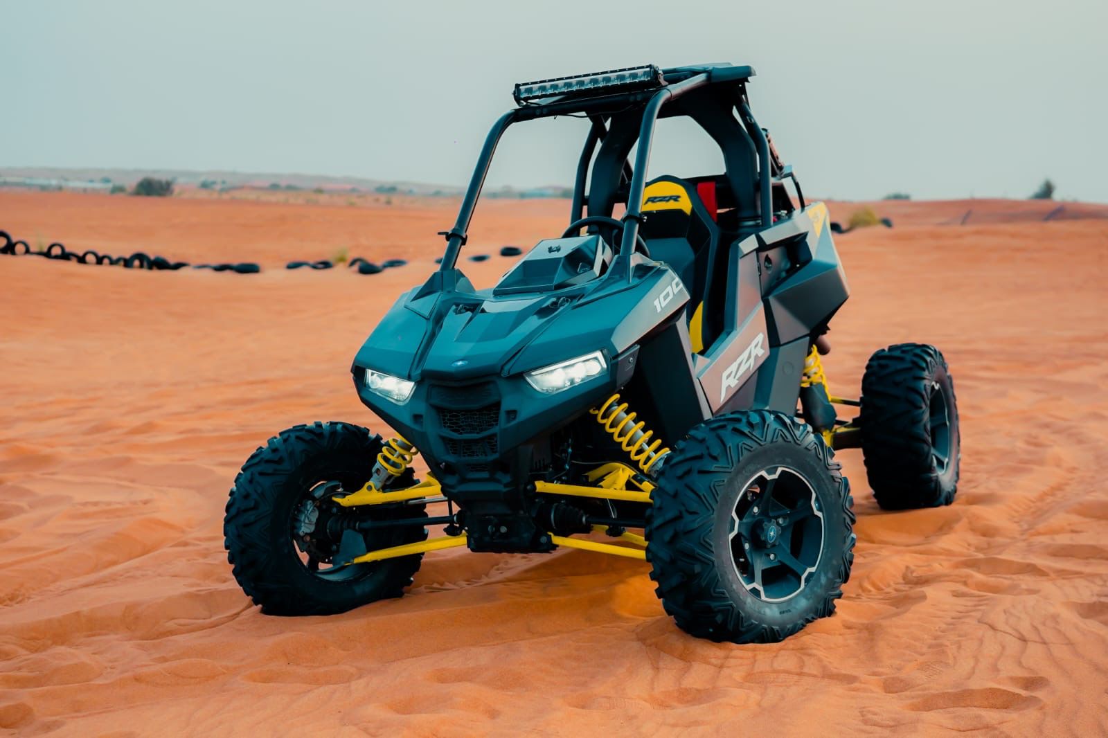 1 Seater Off Road Desert Buggy Rental Dubai | Polaris RZR Desert Drive